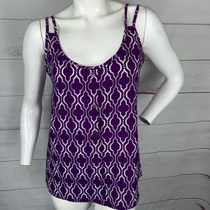 Market & Spruce double spaghetti straps top size S